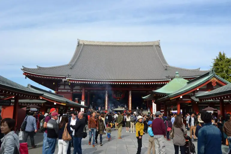 Храмът Сенсоджи в Токио
