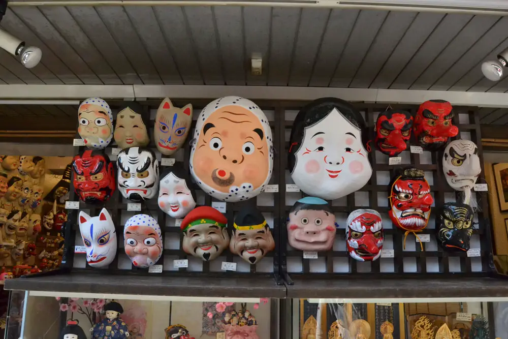 Традиционни японски маски