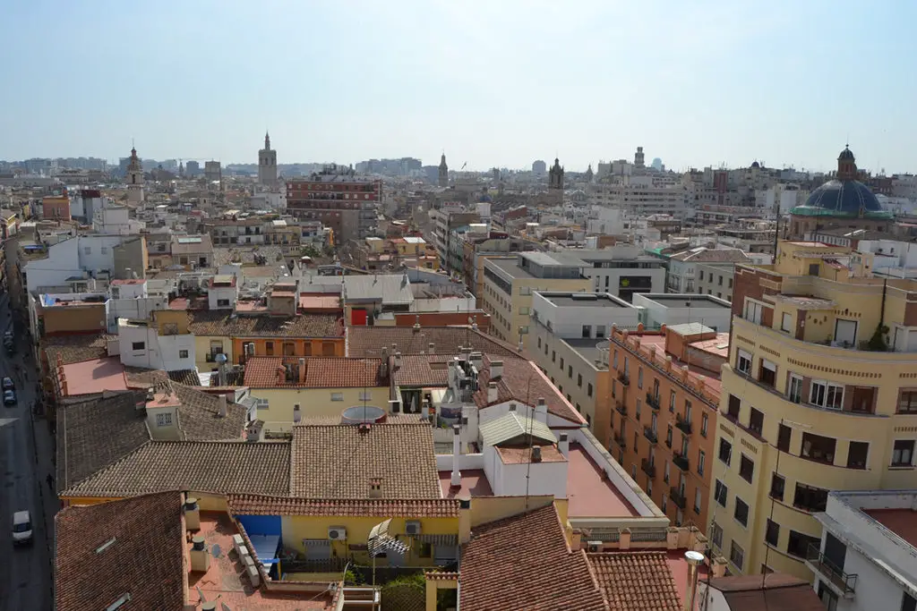 View from the Serrans Gate