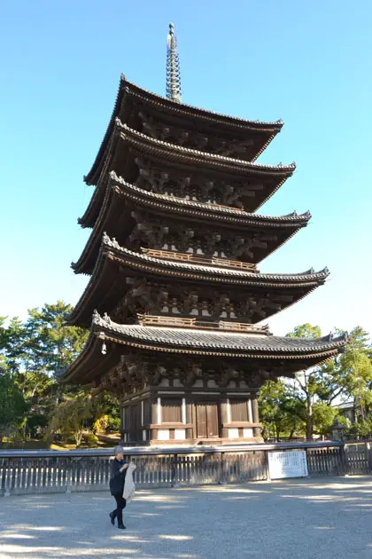 Пагодата на Кофукуджи в Нара