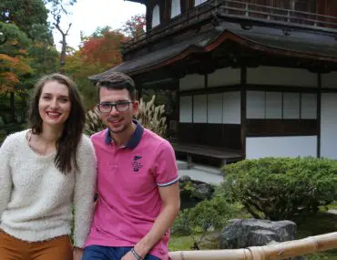 Iliyan and Svetlana in Kyoto, Japan