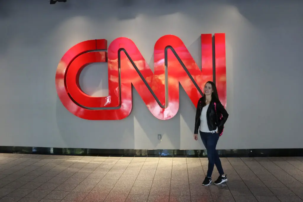 Пред централата на CNN в Атланта