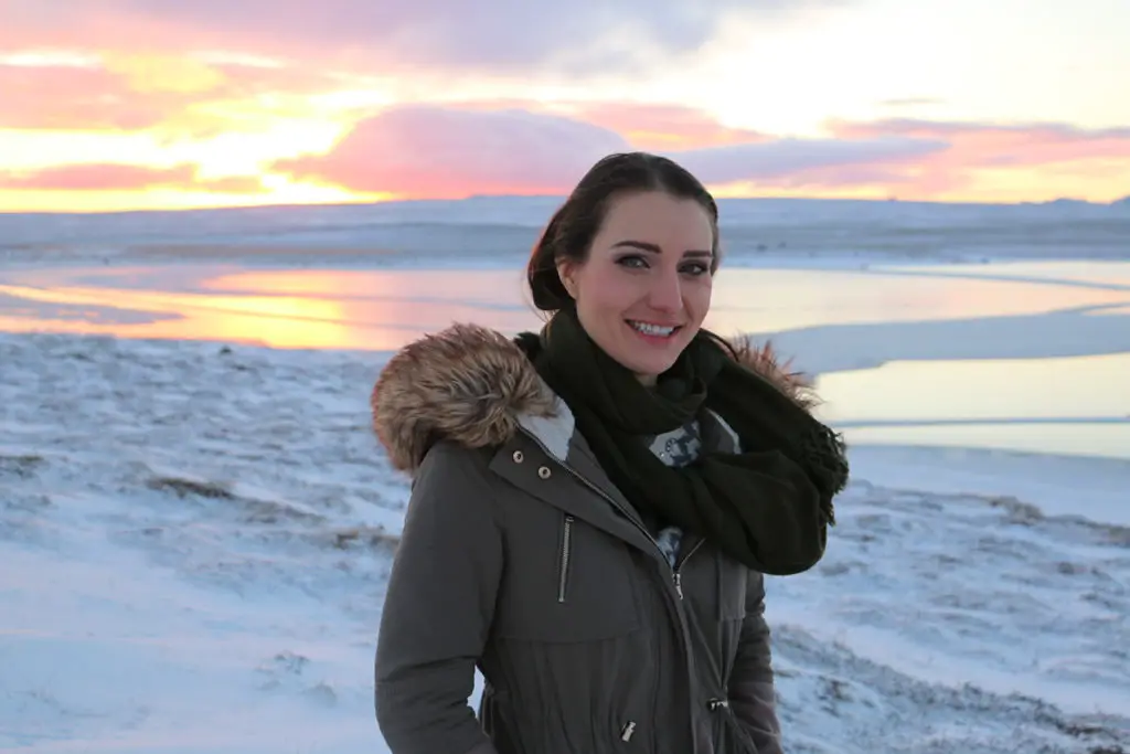 Svetlana Dimitrova in Iceland