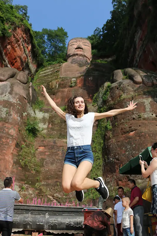 The Leshan Giant Buddha, China