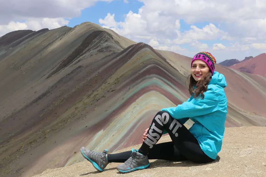 The Rainbow Mountain Vinicunca Peru