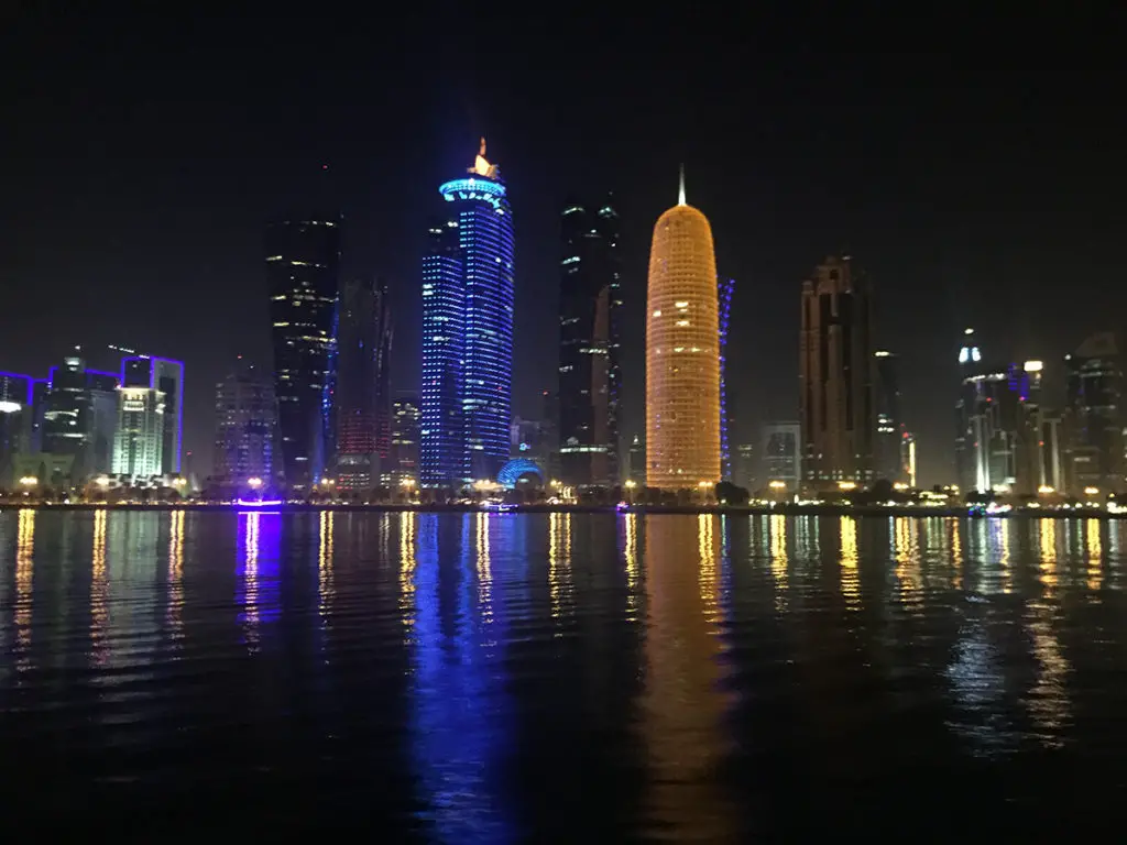 Skyscrapers in Doha