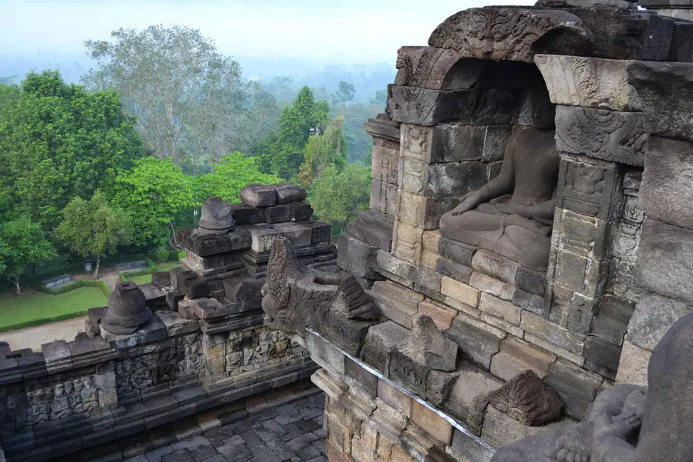 Храмът Боробудур в Индонезия
