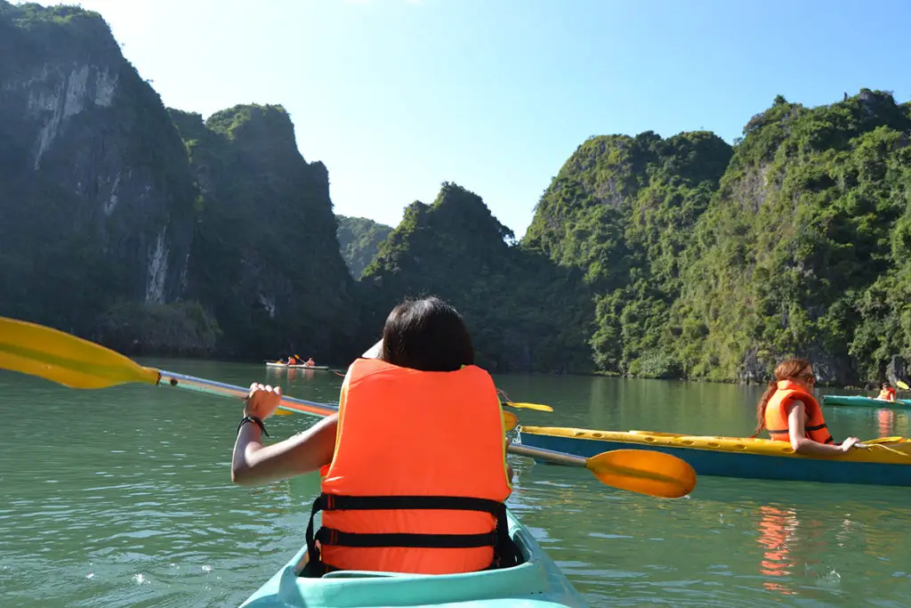 Kayaking