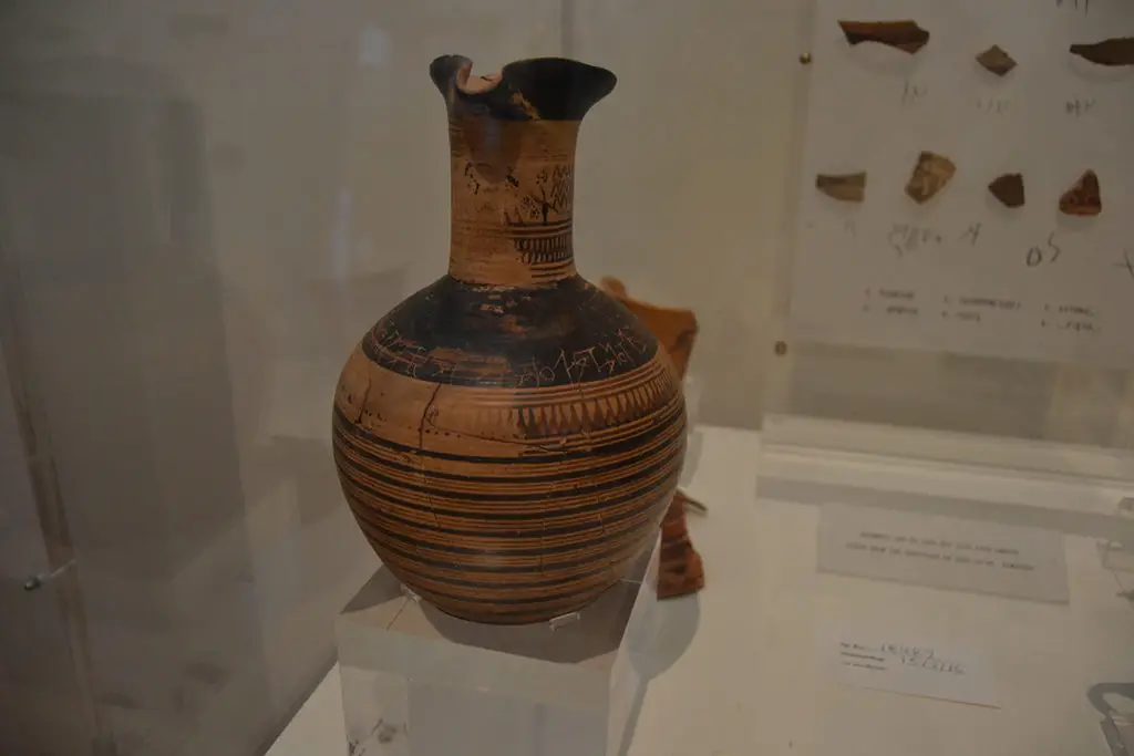 Кана за вино в националния археологически музей
