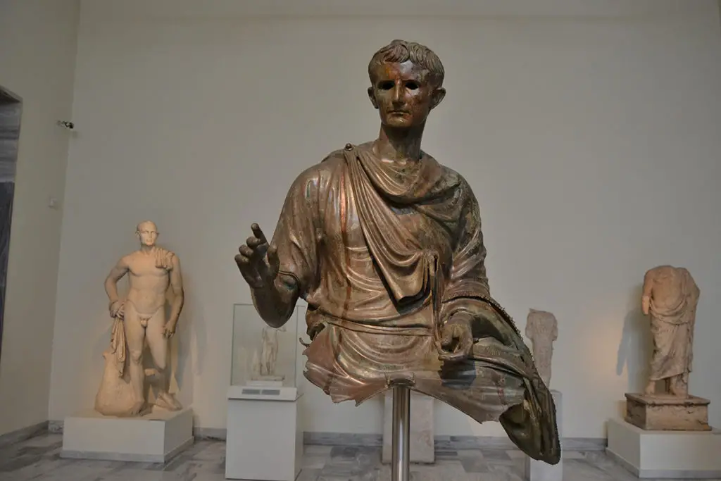 Statue of Emperor Octavian Augustus