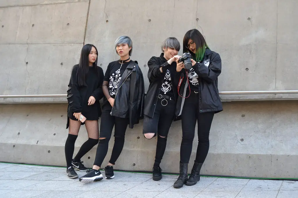 Models during Seoul Fashion Week