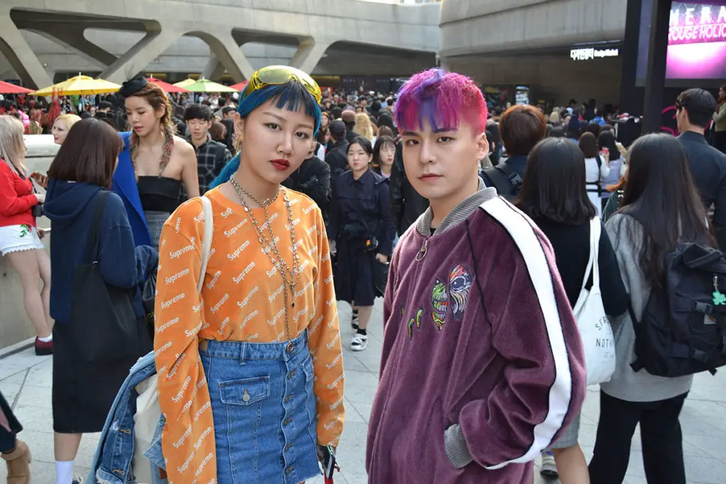 Models during Seoul Fashion Week