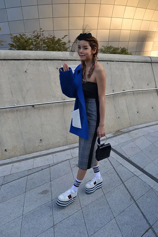 Model during Seoul Fashion Week