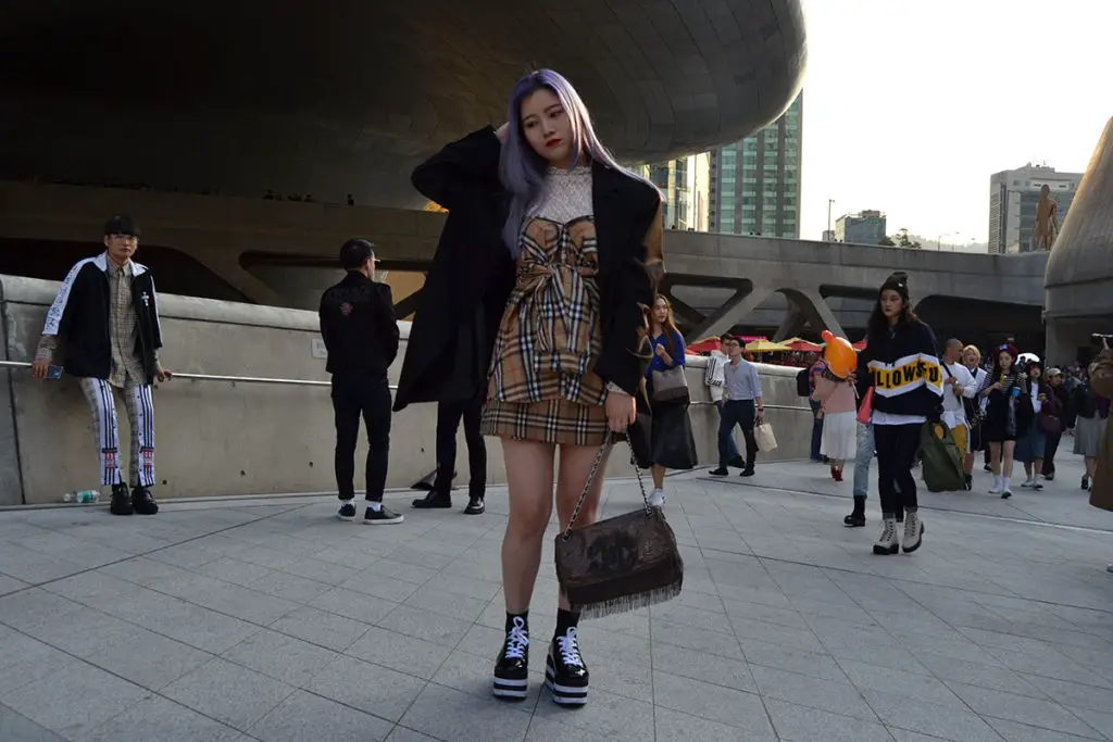 Model during Seoul Fashion Week