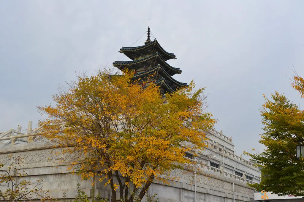 5-story pagoda at Gyeongbokgung Palace