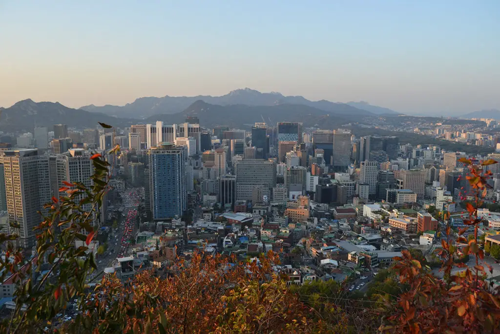 The view of Seoul
