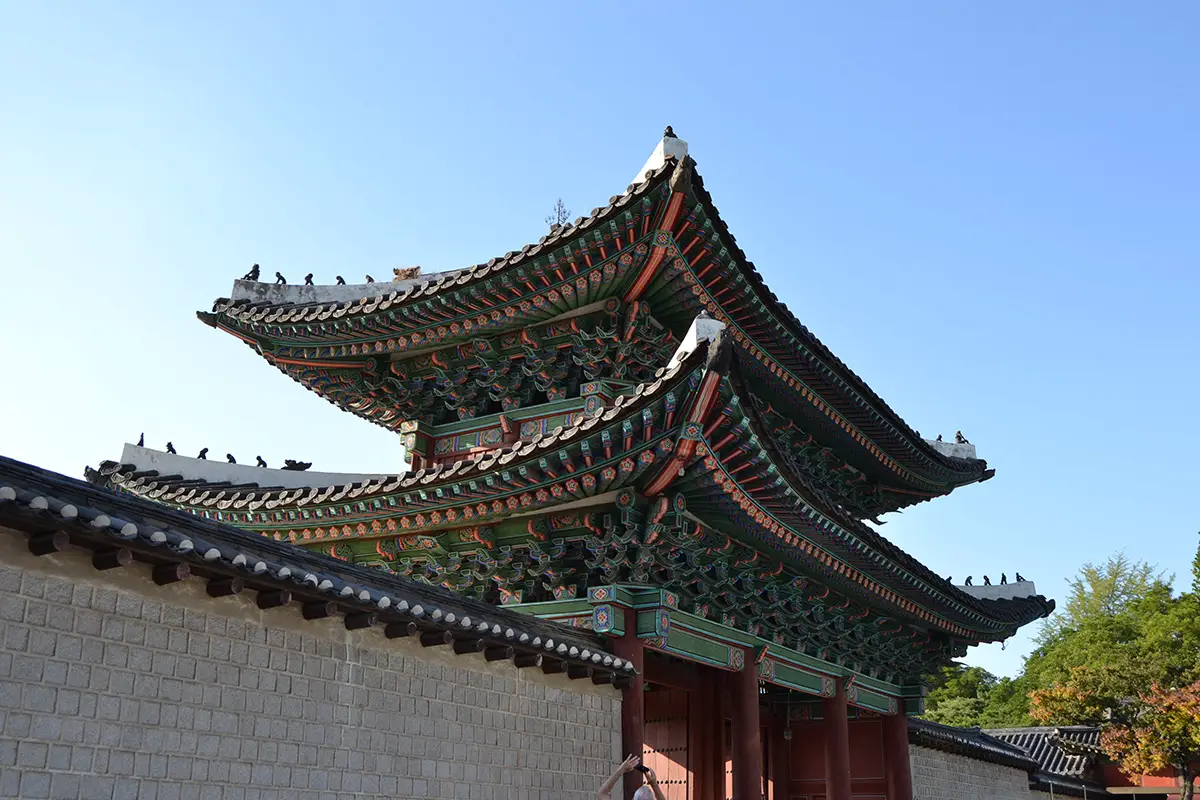 Главната порта на двореца Ченгьонгун