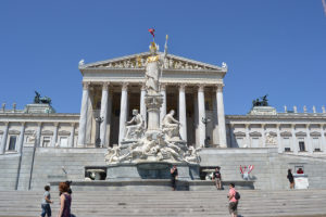 Parliament Building in Vienna