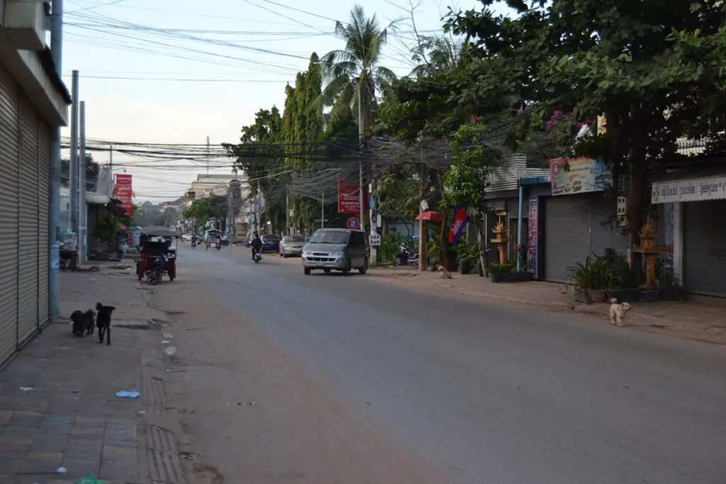 Street in Siem Reap