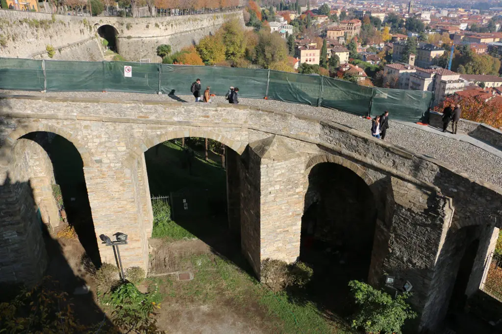 Venetian defensive walls in Bergamo