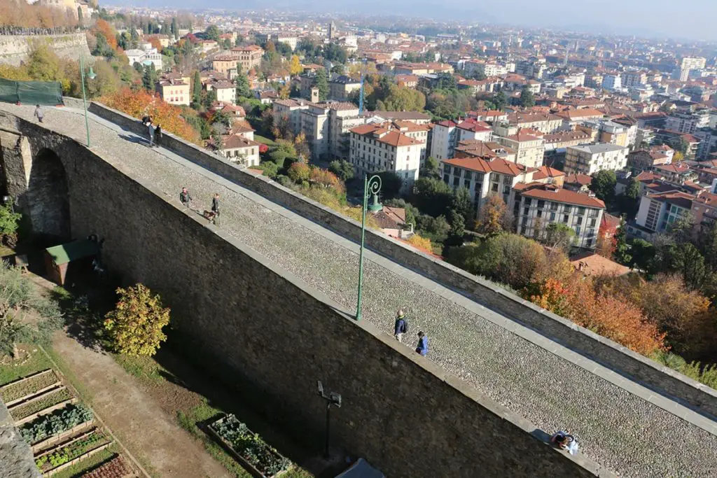 Venetian defensive wall in Bergamo