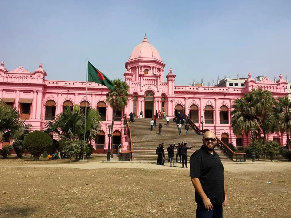 Дворецът Ахсан Манзил в Дака, Бангладеш