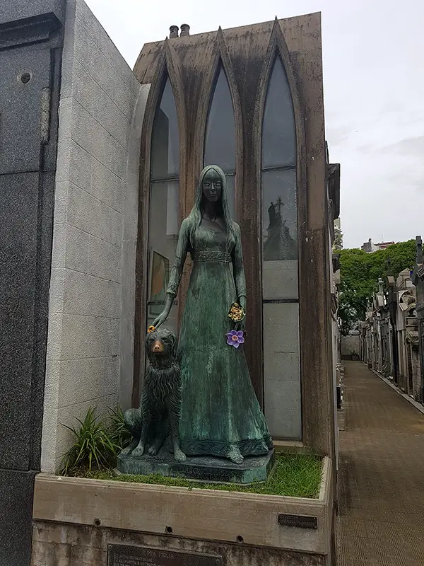 Tomb of Liliana Crociati de Szaszak, Buenos Aires