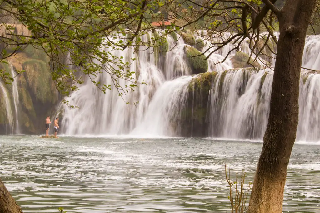 Waterfalls in Krka