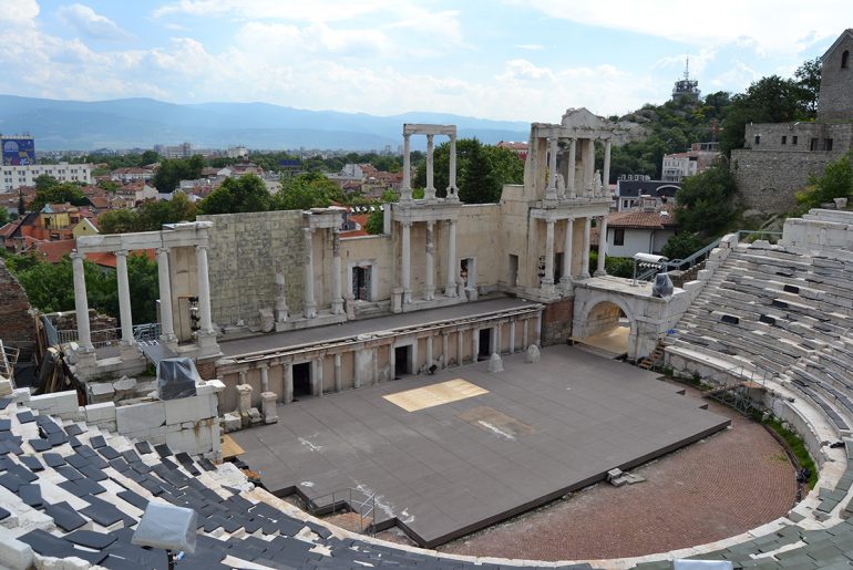 Античният театър в Пловдив