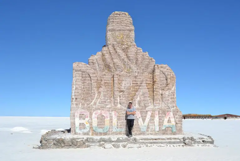 Salar de Uyuni in Bolivia