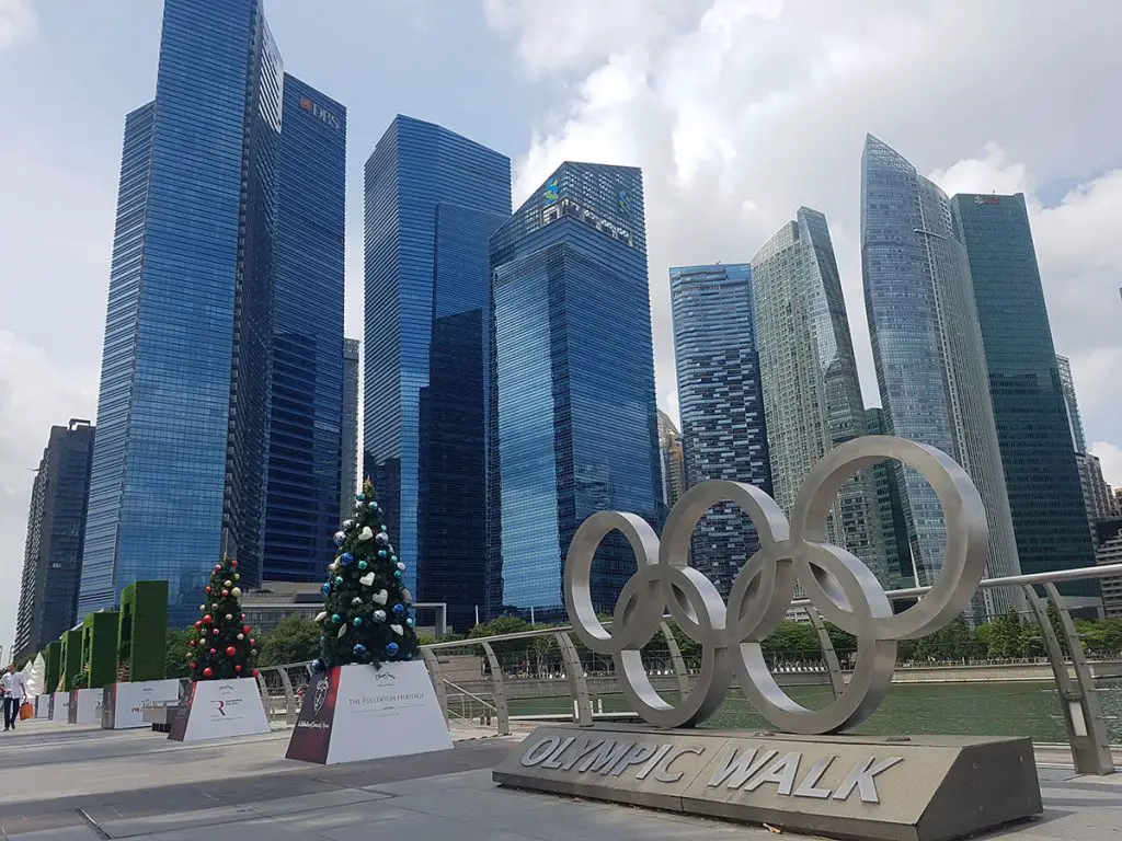 Olympic Walk Bayfront Ave