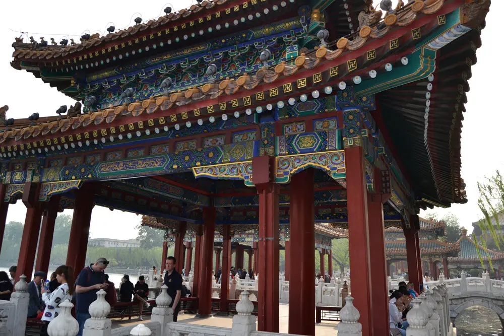 The Five Dragon Pavilions in Beihai Park
