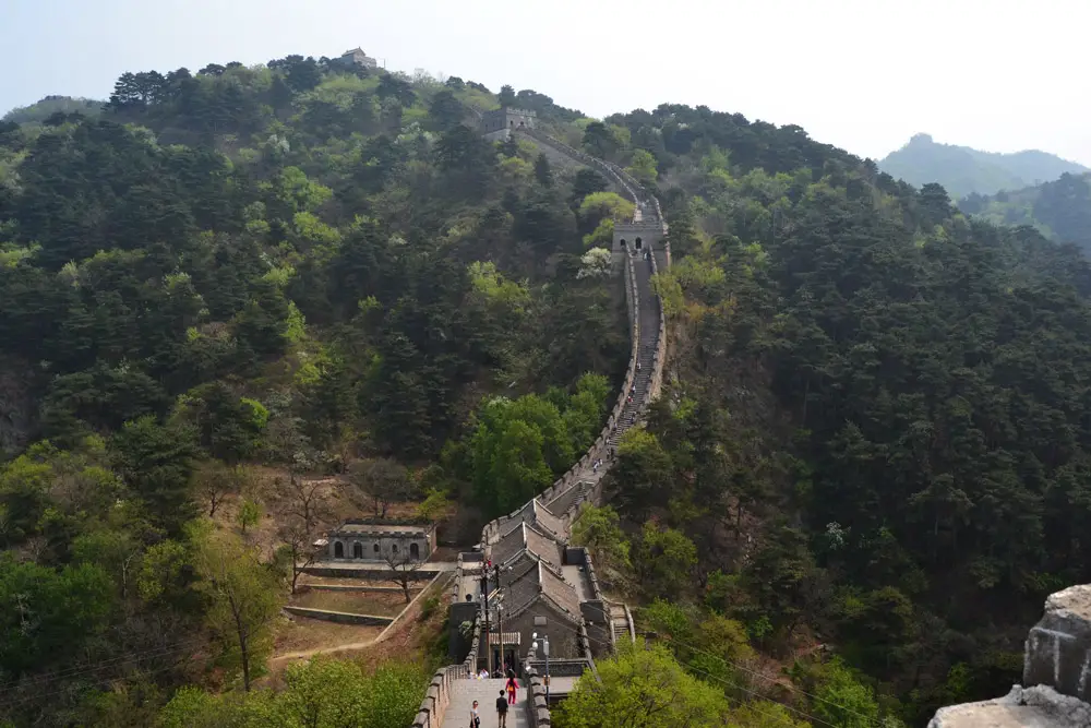 Великата китайска стена - участък Мутяню