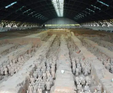 The Terracotta Army in Xian