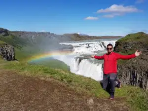 Водопадът Гутлфос в Исландия
