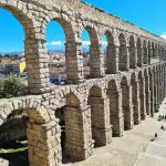 Best things to do in Segovia - the Roman Aqueduct