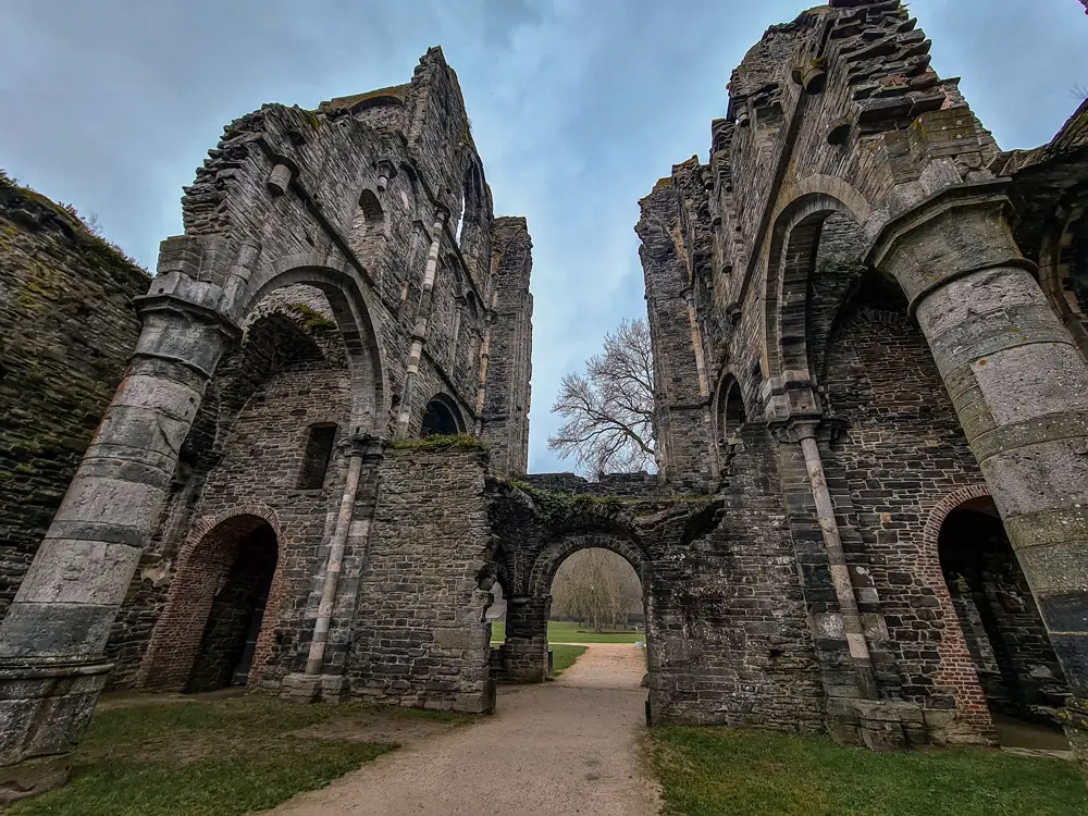 Visiting the Ruins of the Villers Abbey in Belgium