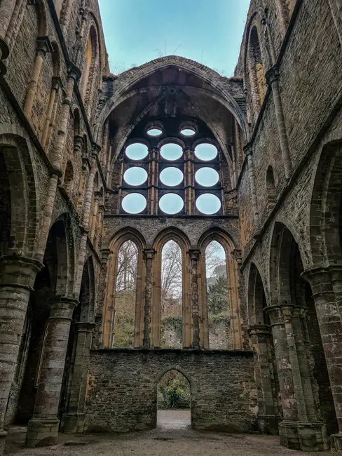 Visiting the Ruins of the Villers Abbey in Belgium
