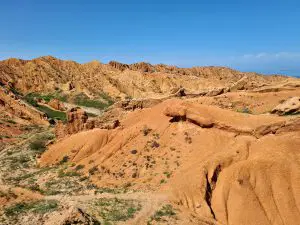 Забележителности в Киргизстан - каньонът Сказка