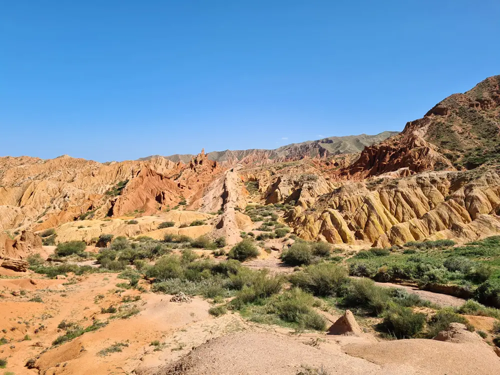 Visiting Skazka (Fairy Tale) Canyon in Kyrgyzstan