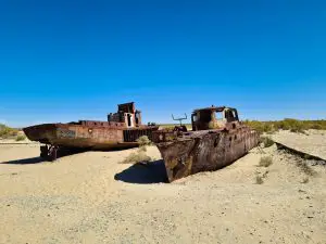 Корабното гробище в Аралско море