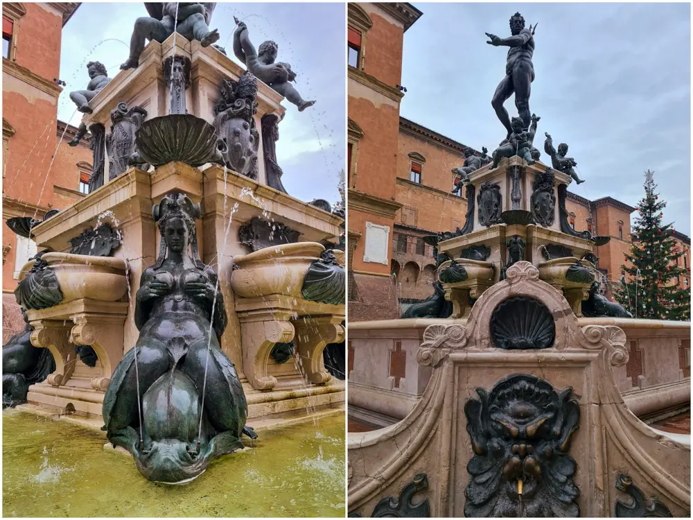 Забележителности в Болоня - фонтанът на Нептун