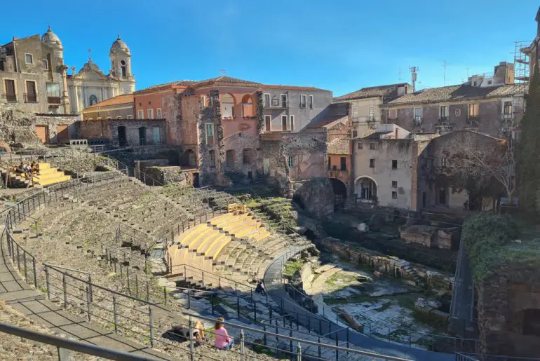 Римският театър в Катания