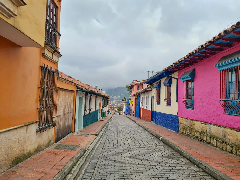 Квартал Ла Канделария в Богота