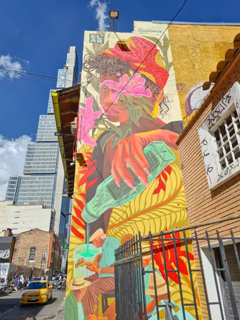 Улично изкуство в Богота