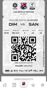 Билет за мача Индепендиенте Меделин – Санта Фе Богота