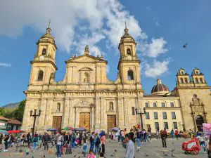 Първоначалната катедрала на Богота