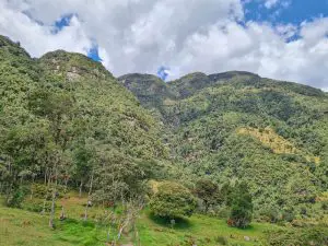 Водопад Ла Чорера в Колумбия