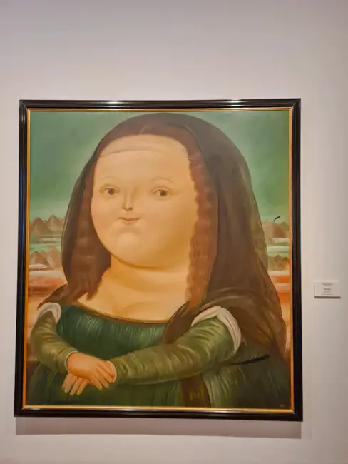 Fernando Botero - Mona Lisa