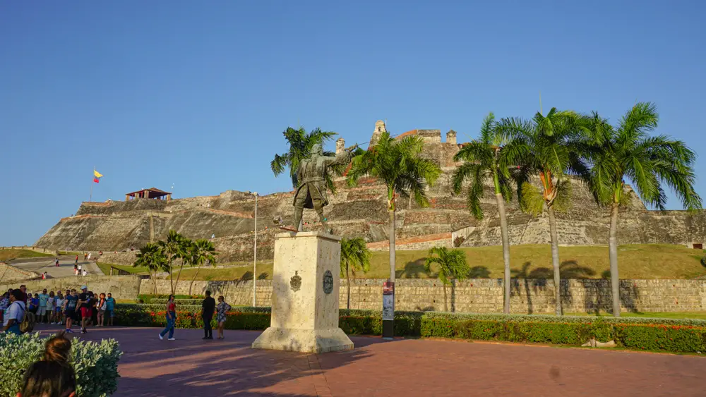 Замъкът Сан Фелипе де Барахас в Картахена
